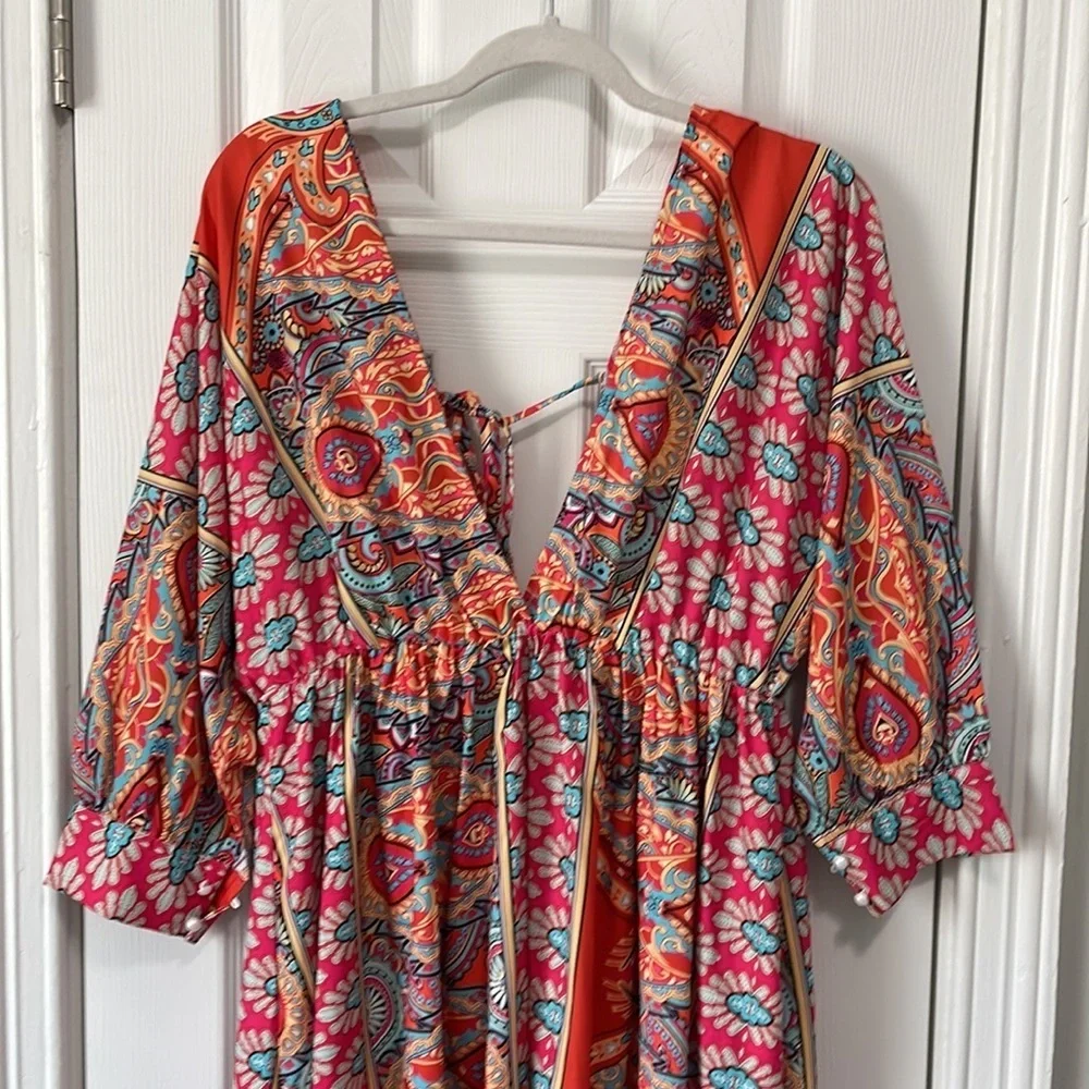 NWOT floral dress/cover up - Picture 2 of 5